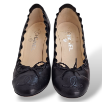 Scarpin Chanel Preto-35