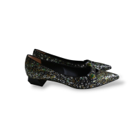 Scarpin Fendi Estampado Couro Texturizado - 37 Scarpin Fendi Estampado Couro Texturizado - 37