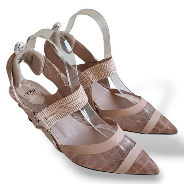 Scarpin Fendi Tela-36