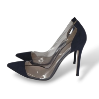 Scarpin Gianvito Rossi Azul Marinho - 36 Scarpin Gianvito Rossi Azul Marinho - 36