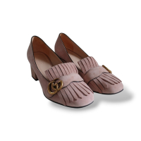 Scarpin Gucci GG Marmont Rosê - 37 Scarpin Gucci GG Marmont Rosê - 37