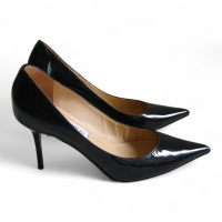 Scarpin Jimmy Choo Verniz Preto-34