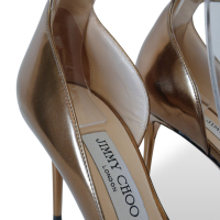Scarpin Jimmy Choo Dourado Metalizado - 38 Scarpin Jimmy Choo Dourado Metalizado - 38