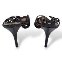 Peep Toe Louis Vuitton Preto - 35 Peep Toe Louis Vuitton Preto - 35