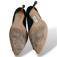 Scarpin Manolo Blahnik Pedras-38