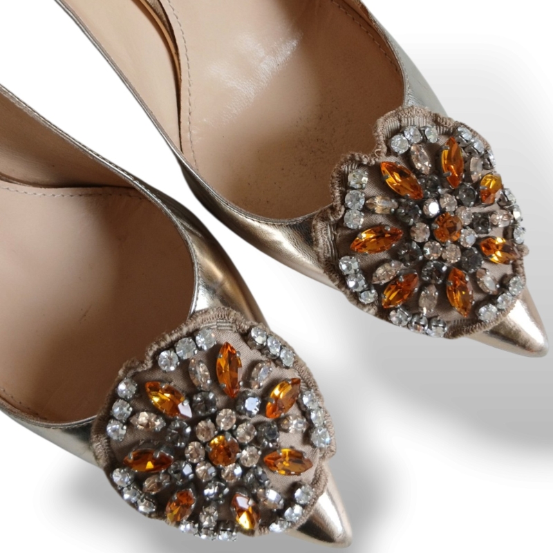 Scarpin Prada Dourado - 36