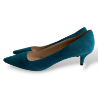 Scarpin Prada Camurça Turquesa - 38