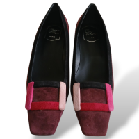 Scarpin Roger Vivier Camurça 3 Cores-39