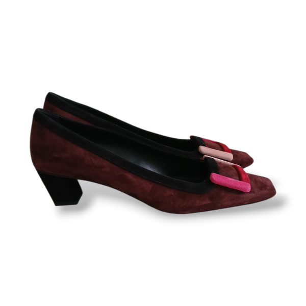 Scarpin Roger Vivier Camurça 3 Cores-39