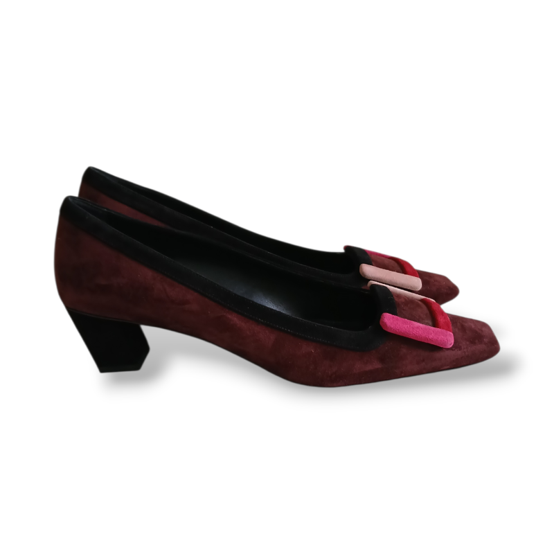Scarpin Roger Vivier Camurça 3 Cores-39