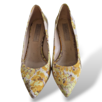Scarpin Stella McCartney Flores Amarelas-37 Scarpin Stella McCartney Flores Amarelas-37