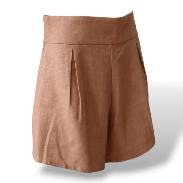 Shorts Adriana Degreas Tecido Terracota - M 