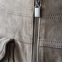 Shorts Cris Barros Couro Marrom - 40 