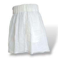 Short Cris Barros Linho Branco - 38 