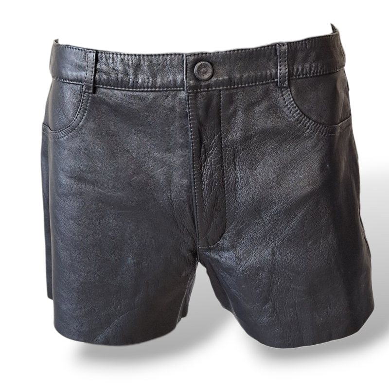 Short NK Couro Preto-40 Short NK Couro Preto-40