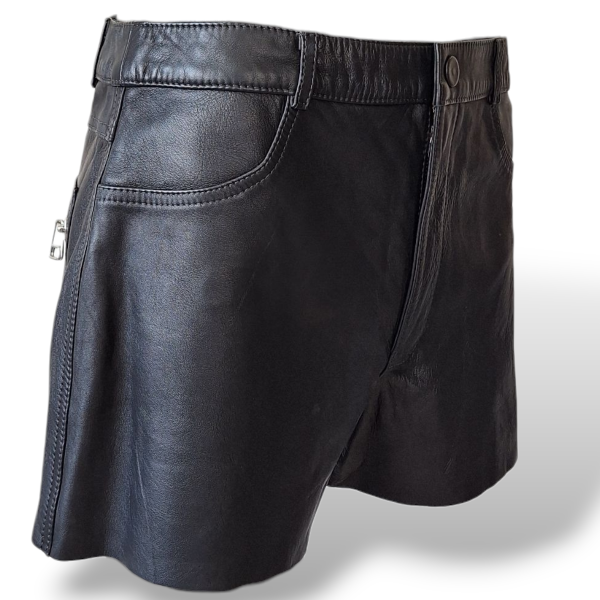 Short NK Couro Preto-40 Short NK Couro Preto-40