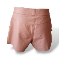 Shorts Patricia Motta Couro Rosa - 42 Shorts Patricia Motta Couro Rosa - 42