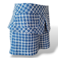 Shorts Mixed Blouclet Azul e Branco-38
