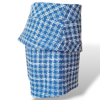 Shorts Mixed Blouclet Azul e Branco-38