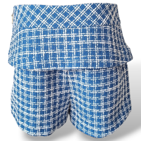 Shorts Mixed Blouclet Azul e Branco-38