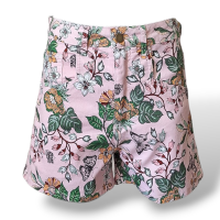 Shorts Mixed Estampado Rosa-36