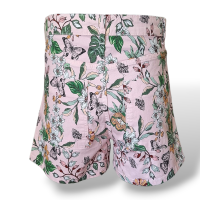 Shorts Mixed Estampado Rosa-36