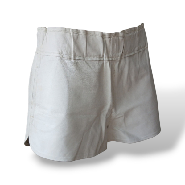 Shorts Talie NK Couro Branco - 40 