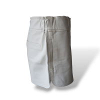 Shorts Talie NK Couro Branco - 40 Shorts Talie NK Couro Branco - 40
