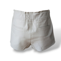 Shorts Talie NK Couro Branco - 40 Shorts Talie NK Couro Branco - 40