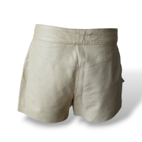 Shorts Talie NK Couro Off White - 42 Shorts Talie NK Couro Off White - 42
