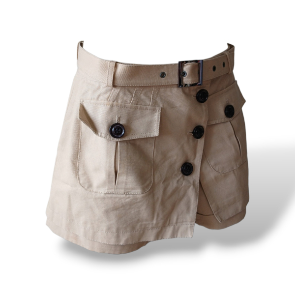 Shorts Saia Talie NK Tecido Bege - 40 
