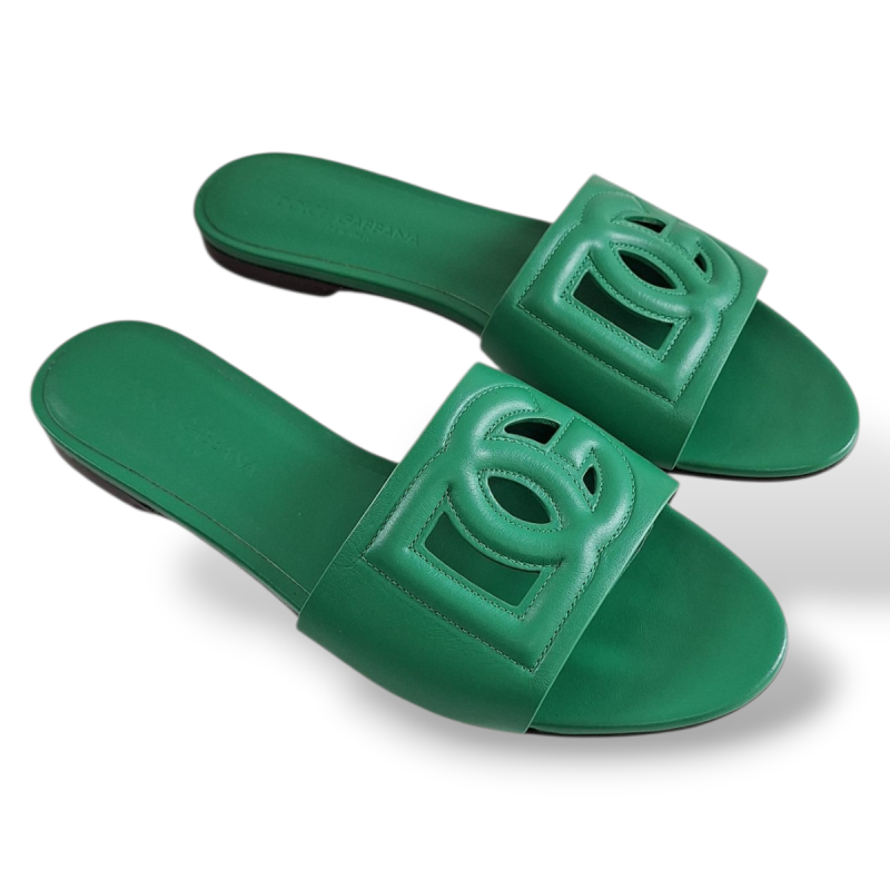 Rasteira Dolce Gabbana Verde-35