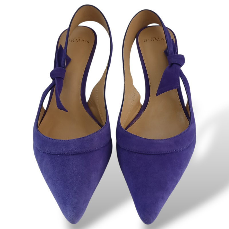 Slingback Birman Camurça Violeta-37