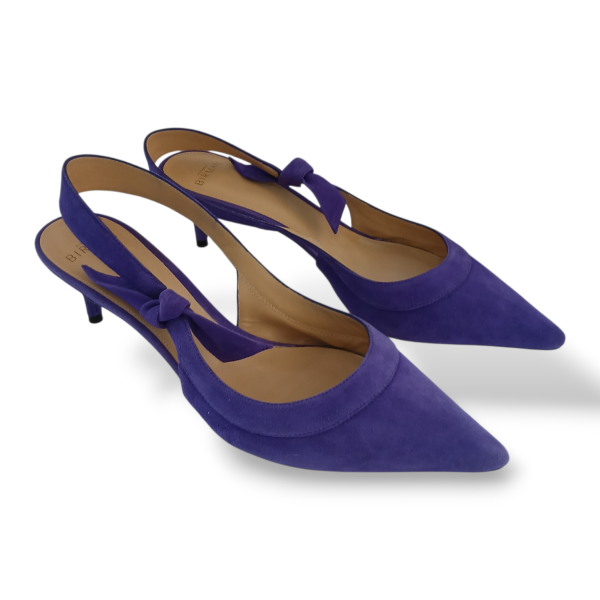 Slingback Birman Camurça Violeta-37