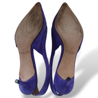 Slingback Birman Camurça Violeta-37