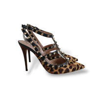 Slingback Valentino Rockstud Cavallino - 38 Slingback Valentino Rockstud Cavallino - 38