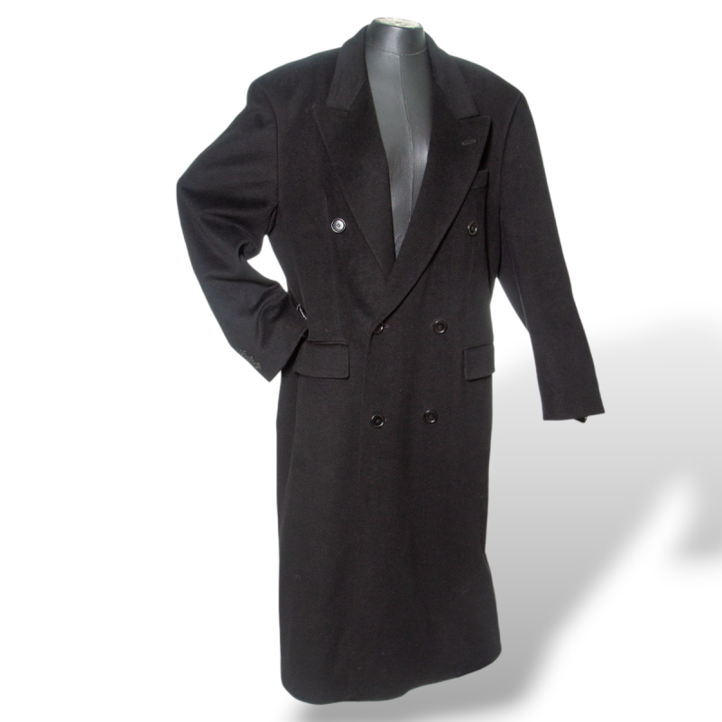 Sobretudo Hugo Boss/Loro Piana Preto em Lã - GG Sobretudo Hugo Boss/Loro Piana Preto em Lã - GG