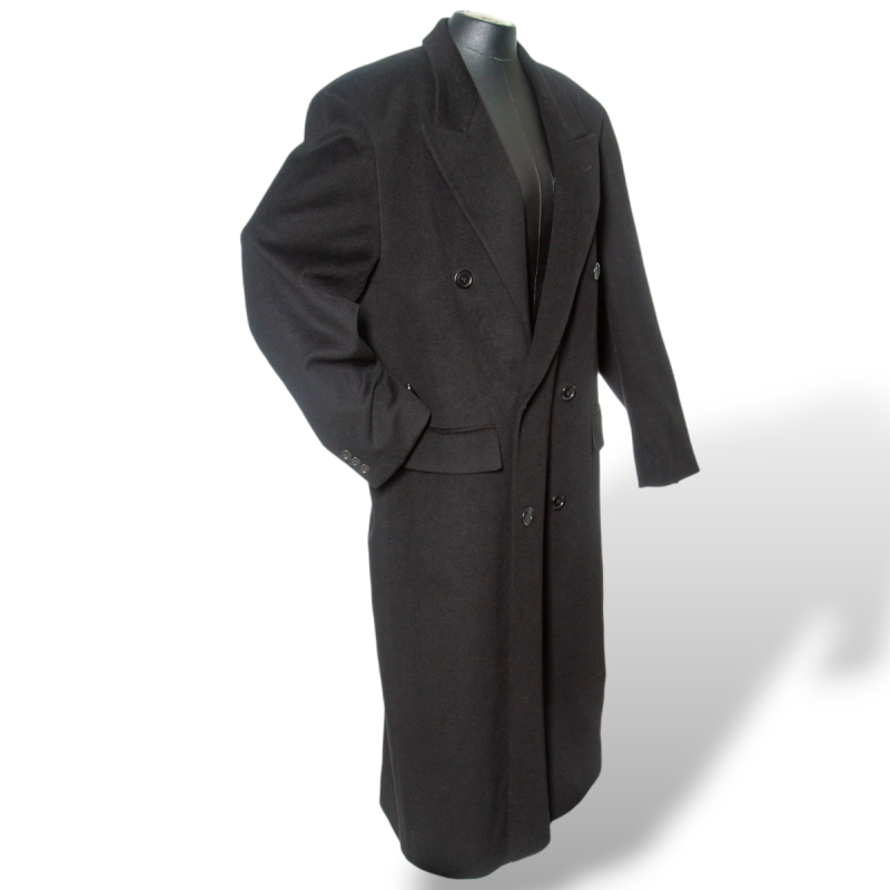 Sobretudo Hugo Boss/Loro Piana Preto em Lã - GG