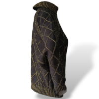 Suéter Iorane Preto com Dourado-P