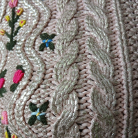 Tricot Gucci Bordado Dourado - P 