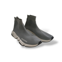 Tênis Balenciaga Speed Tecido Cinza - 37 Tênis Balenciaga Speed Tecido Cinza - 37