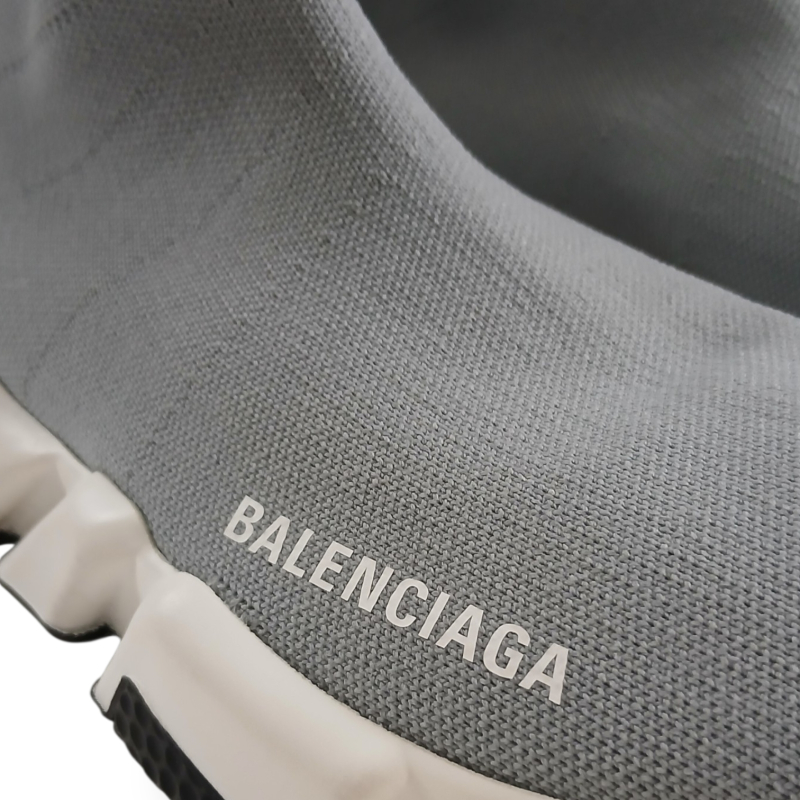 Tênis Balenciaga Speed Tecido Cinza - 37