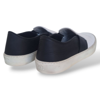 Tênis Slip On Chanel Bicolor-35