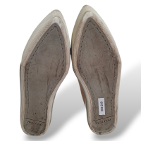 Slip On Miu Miu Couro Bege-35