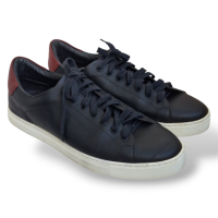 Tênis Burberry Azul Marinho e Vinho - 40