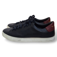 Tênis Burberry Azul Marinho e Vinho - 40