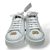 Tênis Dolce & Gabbana com Patch de Logo - 37