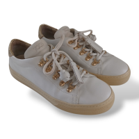 Tênis Tod´s em Couro Branco com Tassel-37