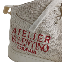 Tênis Valentino Atelier 07 Camouflage Bege - 37 Tênis Valentino Atelier 07 Camouflage Bege - 37
