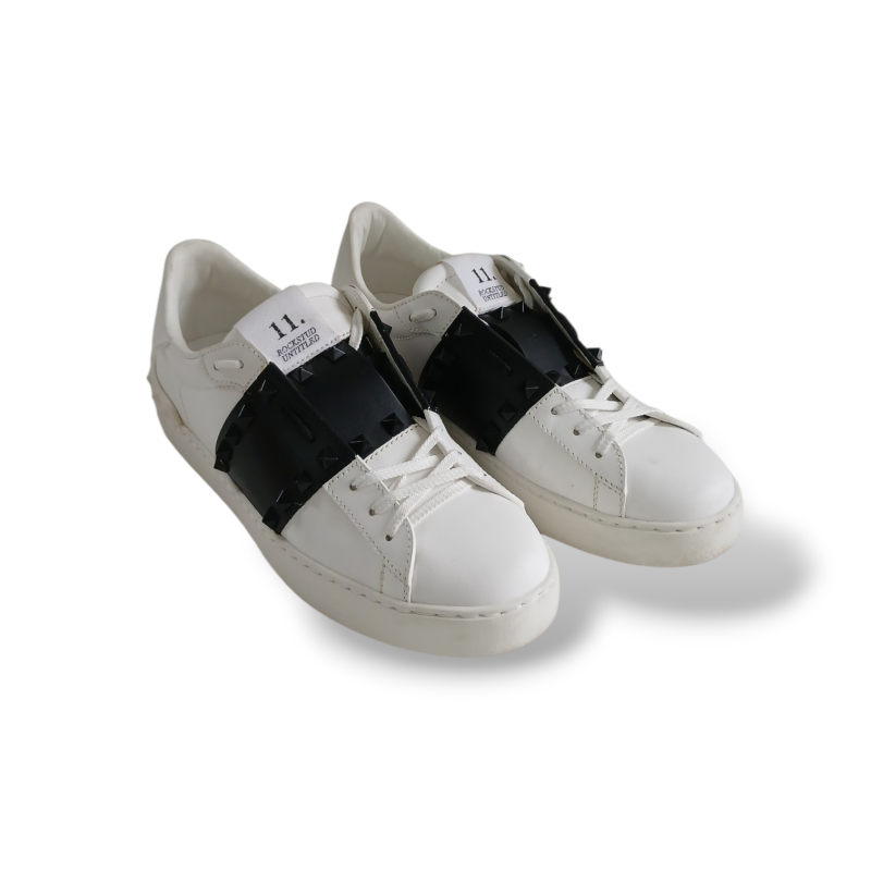 Tênis Valentino Rockstud Untitled Bicolor - 37 